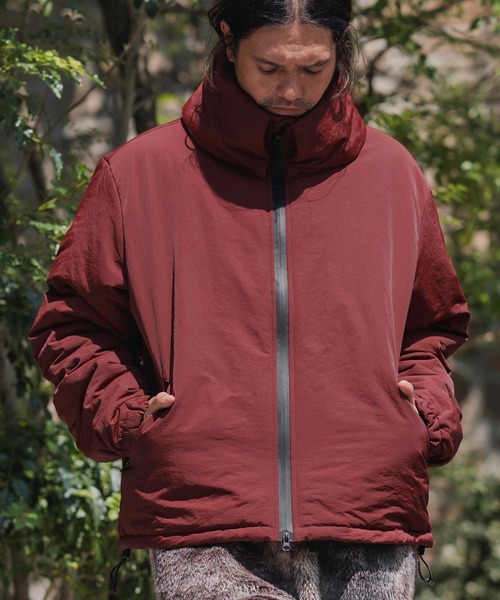 CAMBIO（カンビオ）の「mj11135-止水ZIPターンバックハイネック中綿ジャケット(HLCM0205)（その他アウター・メンズ・ブラック/ワイン/キャメル・S/M/L）」の18枚目の写真