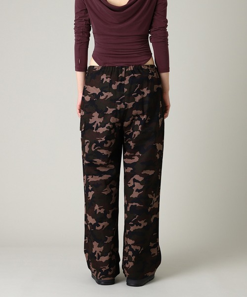 forget-me-nots(フォーゲットミーノッツ)の「forget-me-nots Reversible Parachute Pants FMN-25AW-PT-001(その他パンツ・レディース・オリーブ/ブラウン・SMALL/MEDIUM)」の4枚目の写真