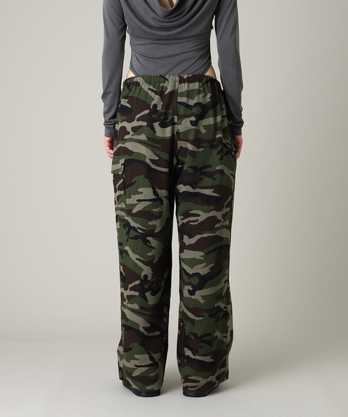 forget-me-nots(フォーゲットミーノッツ)の「forget-me-nots Reversible Parachute Pants FMN-25AW-PT-001(その他パンツ・レディース・オリーブ/ブラウン・SMALL/MEDIUM)」の6枚目の写真