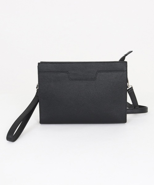THEOREM（セオレム）の「mko13191- ADAM PATEK×THEOREM Clutch Mini Shoulder Bag クラッチショルダーバッグ(AP2529038-TR)（ショルダーバッグ・メンズ・ブラック・FREE）」の8枚目の写真