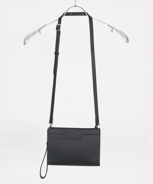 THEOREM（セオレム）の「mko13191- ADAM PATEK×THEOREM Clutch Mini Shoulder Bag クラッチショルダーバッグ(AP2529038-TR)（ショルダーバッグ・メンズ・ブラック・FREE）」の10枚目の写真