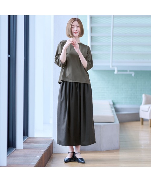 AOYAMA(アオヤマ)の「ボリュームフレアスカート(スカート・レディース・ブラック・M/S/L)」の7枚目の写真