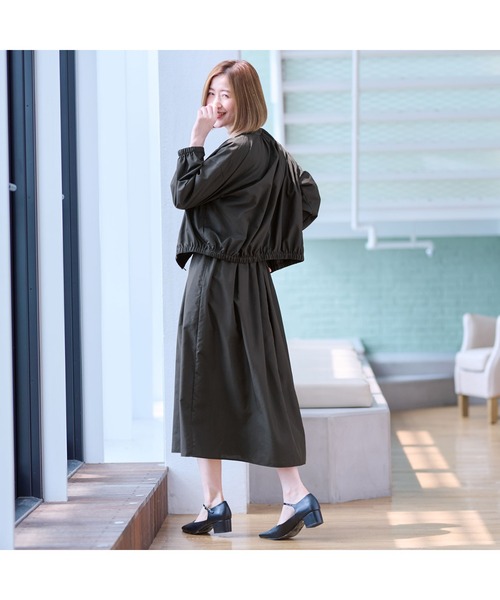 AOYAMA(アオヤマ)の「ボリュームフレアスカート(スカート・レディース・ブラック・M/S/L)」の6枚目の写真