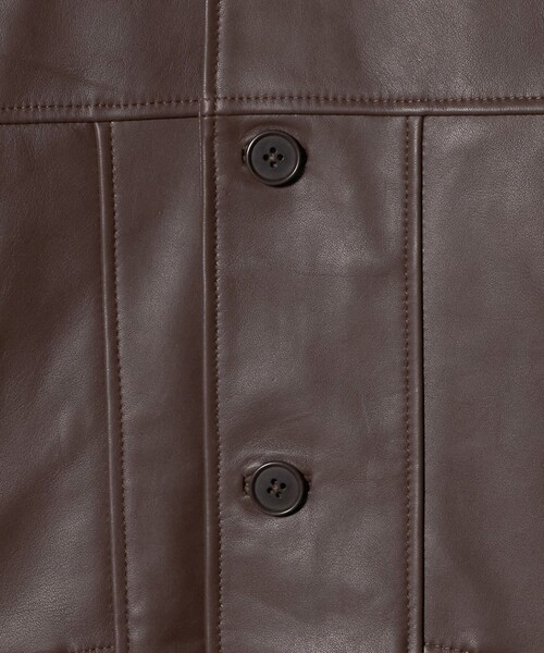 TOWNCRAFT（タウンクラフト）の「【別注】＜TOWNCRAFT＞レザージャケット（その他アウター・レディース・ブラック/ブラウン系・FREE）」の22枚目の写真