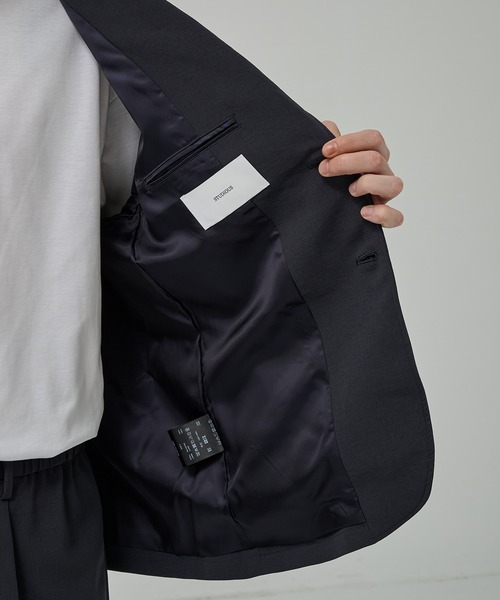 STUDIOUS(ステュディオス)の「【STUDIOUS】DEPTHFULジャケット(テーラードジャケット・メンズ・ネイビー/ブラック・3/2/1)」の16枚目の写真