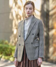 DRESSTERIOR | 【otonaMUSE 11月号掲載】サキソニーグレンチェックジャケット(テーラードジャケット)