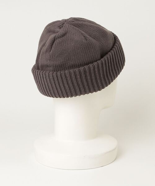 crepuscule（クレプスキュール）の「crepuscule Knit Cap 1 2503-024（ニットキャップ/ビーニー・メンズ・パープル/ブラック/カーキ/グレー・FREE）」の13枚目の写真