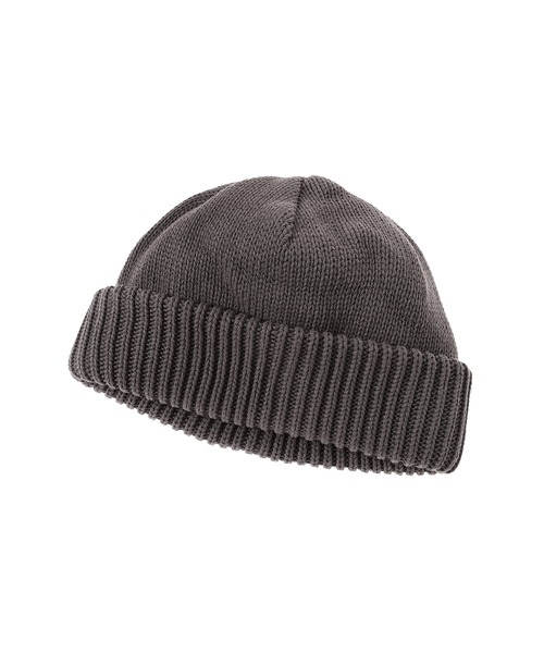 crepuscule（クレプスキュール）の「crepuscule Knit Cap 1 2503-024（ニットキャップ/ビーニー・メンズ・パープル/ブラック/カーキ/グレー・FREE）」の3枚目の写真