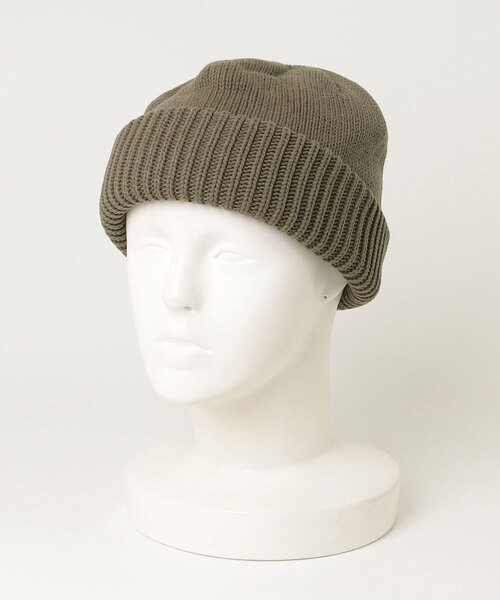 crepuscule（クレプスキュール）の「crepuscule Knit Cap 1 2503-024（ニットキャップ/ビーニー・メンズ・パープル/ブラック/カーキ/グレー・FREE）」の9枚目の写真