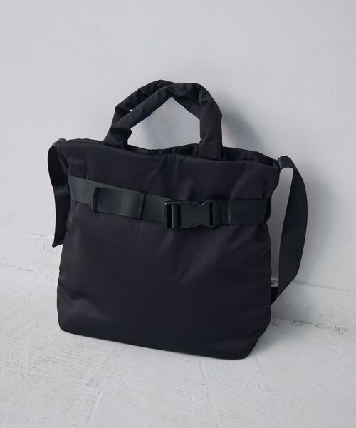 RETRO GIRL(レトロガール)の「撥水2WAYバッグ(ショルダーバッグ・レディース・ブラック/ライトグレー/グリーン・ONE SIZE)」の12枚目の写真