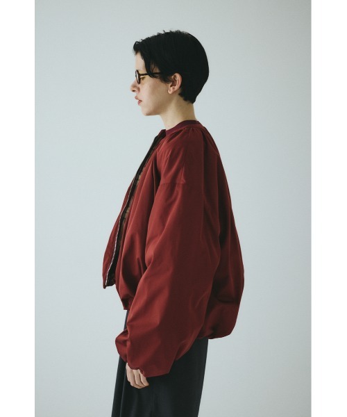 HeRIN.CYE（ヘリンドットサイ）の「Reversible Circle blouson　　リバーシブルサークルブルゾン（ブルゾン・レディース・ブラック/ベージュ/マジェンタ・36/38）」の16枚目の写真