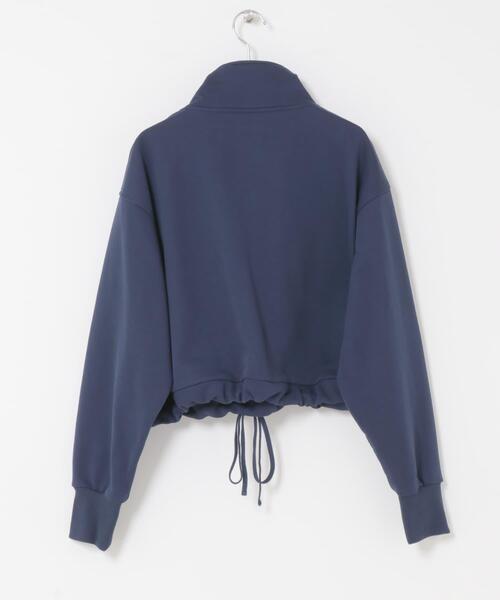 URBAN RESEARCH ROSSO WOMEN(アーバンリサーチ ロッソ)の「F by ROSSO ハーフジップスウェット(スウェット・レディース・ネイビー/グレー・FREE)」の14枚目の写真