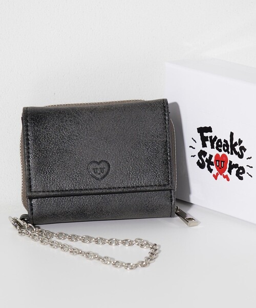 FREAK'S STORE（フリークスストア）の「Kurt Wu/カート ウー Kurt Wu mini Wallet（財布・メンズ・グレー/ホワイト/ブラウン/ブラック・ONE SIZE）」の3枚目の写真