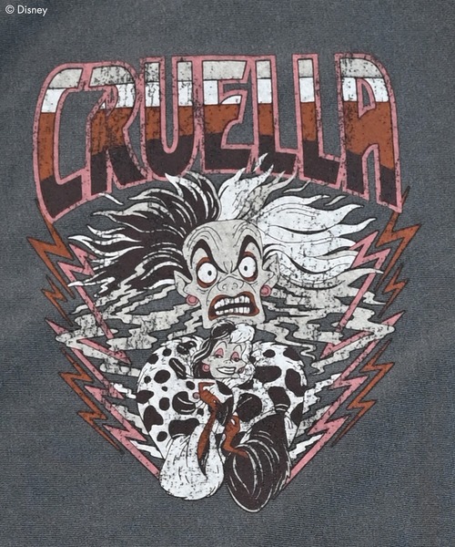 セール】【Disney】別注ヴィランズピグメントスウェット（スウェット