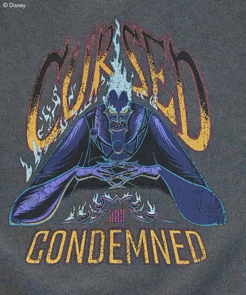 セール】【Disney】別注ヴィランズピグメントスウェット（スウェット