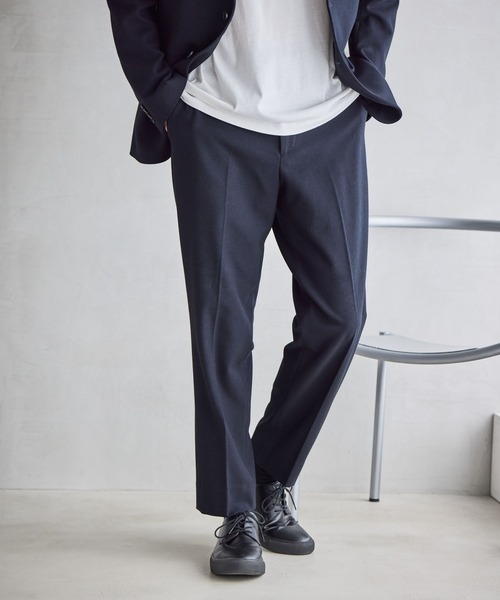 GLOBAL WORK（グローバルワーク）の「アーバンスラックス/+WARM/577340（スラックス・メンズ・ブラック/ブラウン/ネイビー/チャコールグレー/その他/ブルー系その他7/グレー・X-SMALL/XX-LARGE/X-LARGE/SMALL/LARGE/MEDIUM/3XL/L-Long/S-Long/XL-Long/M-Long）」の5枚目の写真