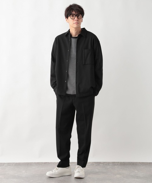 GLOBAL WORK（グローバルワーク）の「アーバンスラックス/+WARM/577340（スラックス・メンズ・ブラック/ブラウン/ネイビー/チャコールグレー/その他/ブルー系その他7/グレー・X-SMALL/XX-LARGE/X-LARGE/SMALL/LARGE/MEDIUM/3XL/L-Long/S-Long/XL-Long/M-Long）」の8枚目の写真