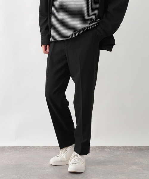 GLOBAL WORK（グローバルワーク）の「アーバンスラックス/+WARM/577340（スラックス・メンズ・ブラック/ブラウン/ネイビー/チャコールグレー/その他/ブルー系その他7/グレー・X-SMALL/XX-LARGE/X-LARGE/SMALL/LARGE/MEDIUM/3XL/L-Long/S-Long/XL-Long/M-Long）」の9枚目の写真