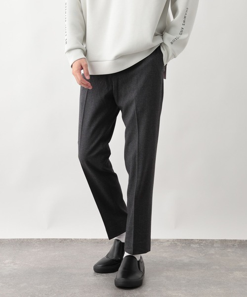 GLOBAL WORK（グローバルワーク）の「アーバンスラックス/+WARM/577340（スラックス・メンズ・ブラック/ブラウン/ネイビー/チャコールグレー/その他/ブルー系その他7/グレー・X-SMALL/XX-LARGE/X-LARGE/SMALL/LARGE/MEDIUM/3XL/L-Long/S-Long/XL-Long/M-Long）」の17枚目の写真