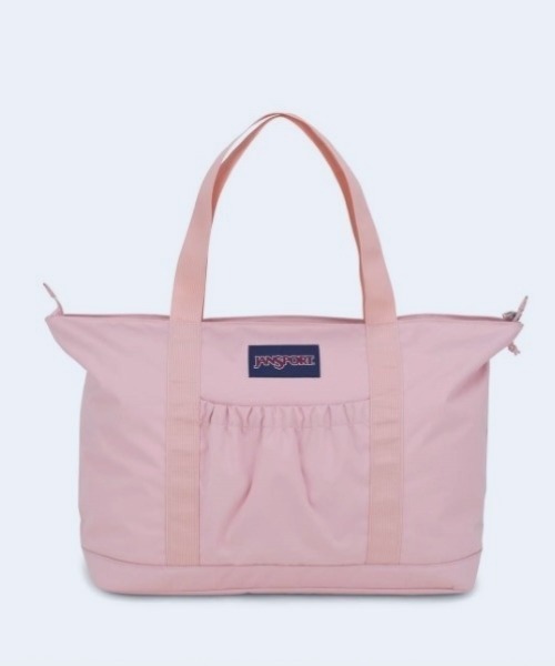 JANSPORT(ジャンスポーツ)の「【JANSPORT/ジャンスポーツ】DAILY TOTE 軽量 トートバッグ ジッパー開閉式 内側ポケット(トートバッグ・レディース・グレイッシュブルー/ネイビー/ブラック/スモークピンク・FREE)」の4枚目の写真