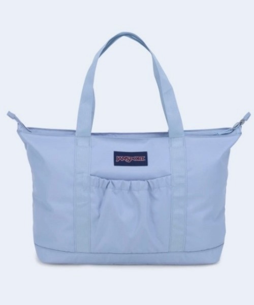 JANSPORT(ジャンスポーツ)の「【JANSPORT/ジャンスポーツ】DAILY TOTE 軽量 トートバッグ ジッパー開閉式 内側ポケット(トートバッグ・レディース・グレイッシュブルー/ネイビー/ブラック/スモークピンク・FREE)」の3枚目の写真