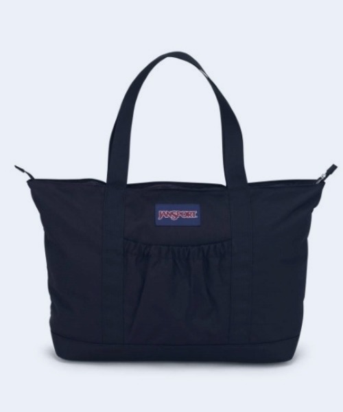 JANSPORT(ジャンスポーツ)の「【JANSPORT/ジャンスポーツ】DAILY TOTE 軽量 トートバッグ ジッパー開閉式 内側ポケット(トートバッグ・レディース・グレイッシュブルー/ネイビー/ブラック/スモークピンク・FREE)」の1枚目の写真