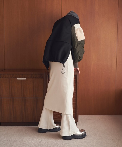 LONG SK LAYERED KT PT（その他パンツ）｜OMMO（オーエムエムオー）の