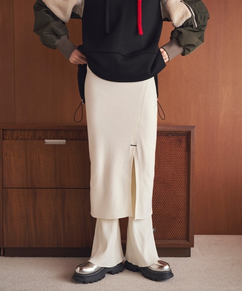 新品未使用OMMO LONG SK LAYERED KT PT LONG SK LAYERED KT PT（その他パンツ）｜OMMO（オーエムエムオー）の
