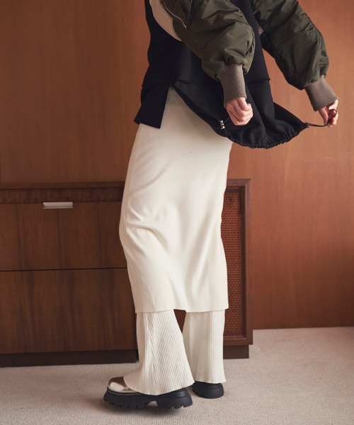 LONG SK LAYERED KT PT（その他パンツ）｜OMMO（オーエムエムオー）の