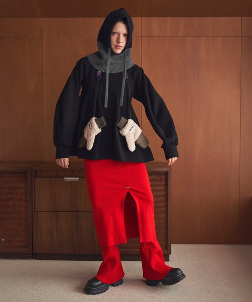 LONG SK LAYERED KT PT（その他パンツ）｜OMMO（オーエムエムオー）の