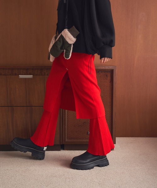 LONG SK LAYERED KT PT（その他パンツ）｜OMMO（オーエムエムオー）の