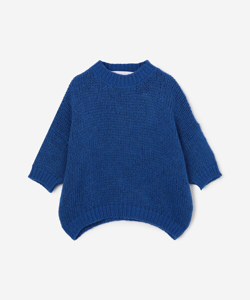 ROBERTO COLLINA（ロベルトコリーナ）の「roberto collina | メリノウール メランジクルーネックセーター WOMEN（ニット/セーター・レディース・オレンジ/ロイヤルブルー/ピンク系その他・S）」の2枚目の写真