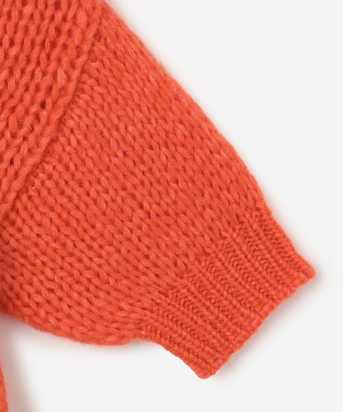 ROBERTO COLLINA（ロベルトコリーナ）の「roberto collina | メリノウール メランジクルーネックセーター WOMEN（ニット/セーター・レディース・オレンジ/ロイヤルブルー/ピンク系その他・S）」の7枚目の写真