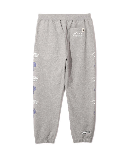MANASTASH(マナスタッシュ)の「MANASTASH/マナスタッシュ SAYHELLO SWEAT PANTS(スウェットパンツ・メンズ・グレー/ブラック・M/L/XL)」の13枚目の写真