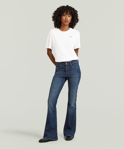 3301 FLARE JEANS/ヴィンテージライクフレアスキニージーンズ/L28