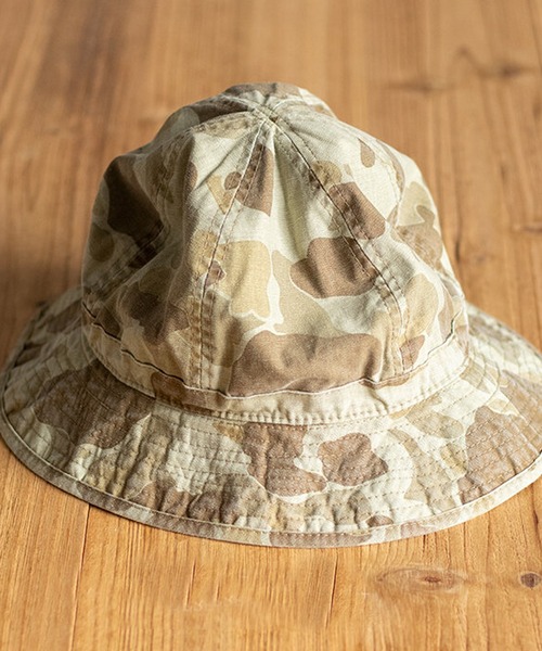 ８(eight)（エイト）の「M37ハット（ハット・メンズ・ブラウン系カモフラージュ/グリーン系カモフラージュ・7 1/4/7 1/2）」の11枚目の写真