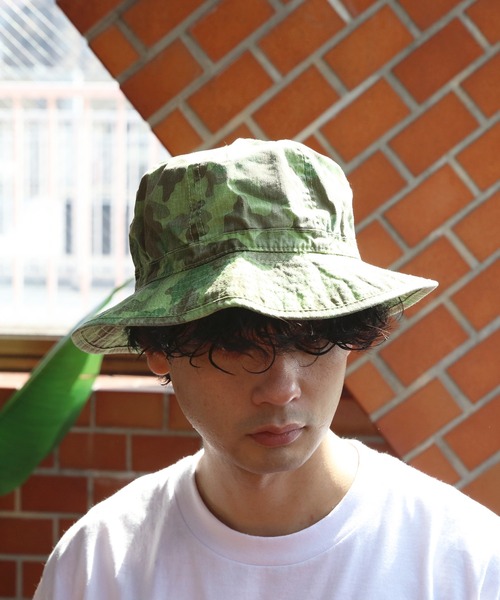 ８(eight)（エイト）の「M37ハット（ハット・メンズ・ブラウン系カモフラージュ/グリーン系カモフラージュ・7 1/4/7 1/2）」の6枚目の写真