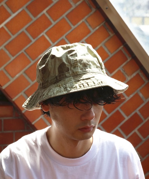 ８(eight)（エイト）の「M37ハット（ハット・メンズ・ブラウン系カモフラージュ/グリーン系カモフラージュ・7 1/4/7 1/2）」の7枚目の写真