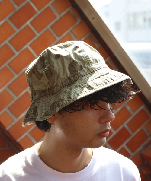８(eight)（エイト）の「M37ハット（ハット・メンズ・ブラウン系カモフラージュ/グリーン系カモフラージュ・7 1/4/7 1/2）」の8枚目の写真