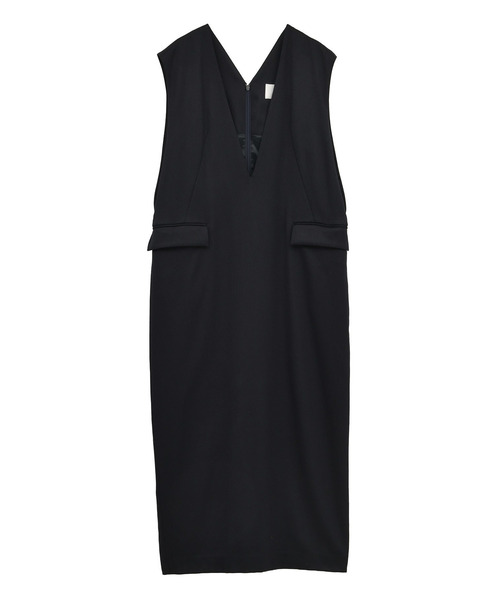 セール】ウールサテンワンピース（ドレス）｜1er Arrondissement