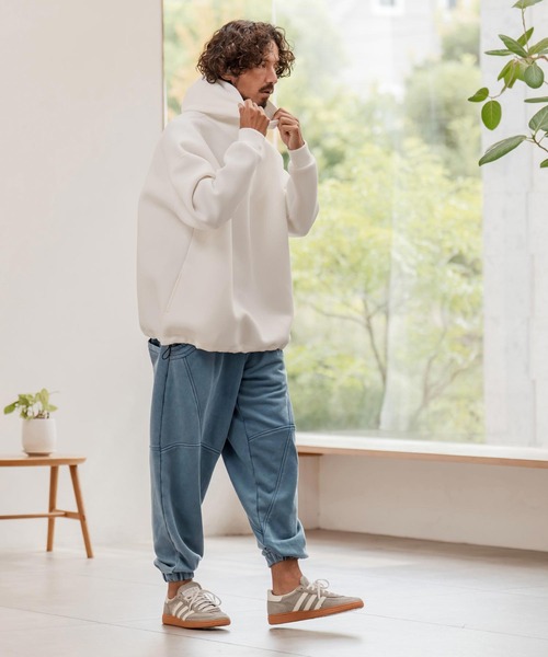 パンツ SRO mp14293-裏毛フェード加工ジョガーパンツ(25180CM)（スウェットパンツ