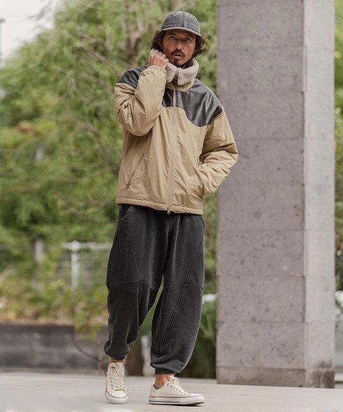 パンツ SRO mp14293-裏毛フェード加工ジョガーパンツ(25180CM)（スウェットパンツ