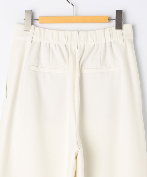 NOLLEY’S Sophi(ノーリーズソフィ)の「ウォッシャブル両面起毛ヘリンボーン/ストライプセミワイドパンツ(その他パンツ・レディース・ホワイト/ライトグレー/グレー系その他7/グレー系その他6・34/36/38/39)」の12枚目の写真