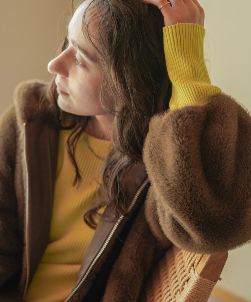 セール】フェイクファーコート（その他アウター）｜Bou Jeloud