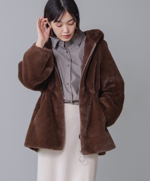 セール】フェイクファーコート（その他アウター）｜Bou Jeloud