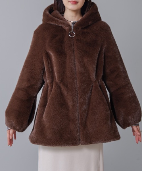 セール】フェイクファーコート（その他アウター）｜Bou Jeloud