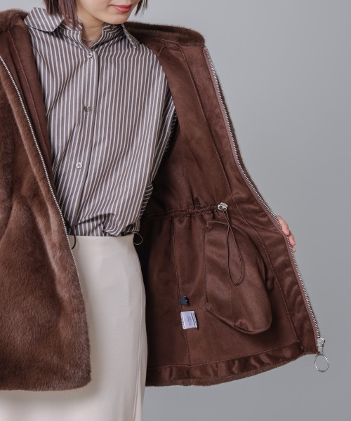 セール】フェイクファーコート（その他アウター）｜Bou Jeloud