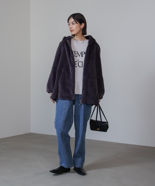 セール】フェイクファーコート（その他アウター）｜Bou Jeloud