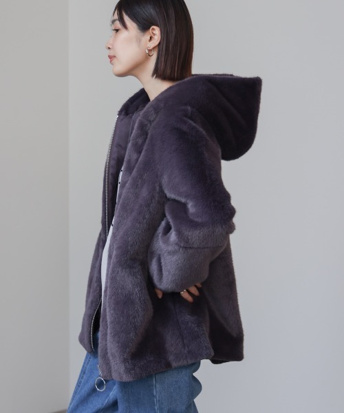 セール】フェイクファーコート（その他アウター）｜Bou Jeloud