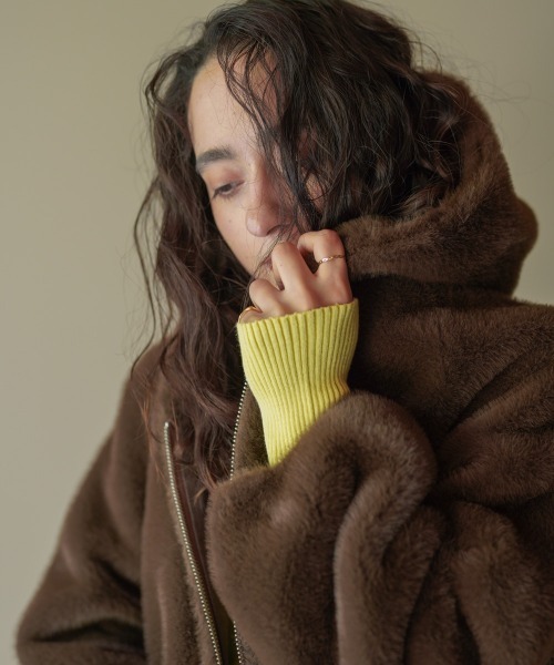 セール】フェイクファーコート（その他アウター）｜Bou Jeloud